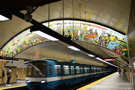 Art et métro à Montréal - A taste of my life