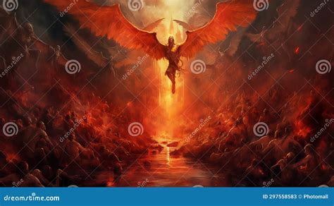 Armageddon the End of Devil Satan Stock Illustration - Illustration of destruction, awful: 297558583