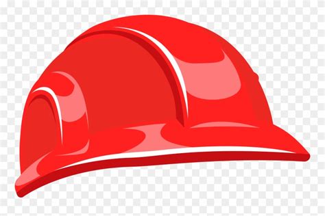 Download Hard Hat Simple Red Clipart Transparent Download - Red Hard Hat Clipart - Png Download ...