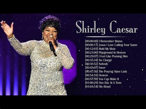 Shirley Caesar's Gospel Music on YouTube