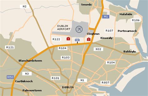 Dublin Airport Map