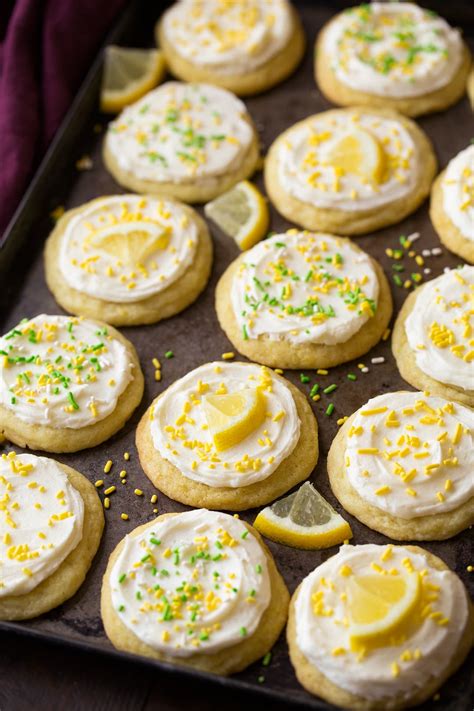 Chewy Lemonade Sugar Cookies - Cooking Classy