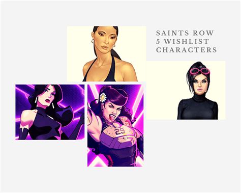 Since Saints row 5 is officially confirm , i would like to see these ...