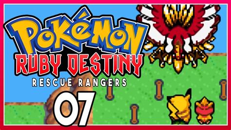 Pokemon Ruby Destiny 2 Rescue Rangers - Part 7 HO-OH RAINBOW WING! Pokemon Rom hack Walkthrough ...