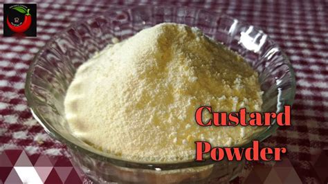 Custard Powder Recipe | Homemade Custard Powder Recipe | Vanilla Custard Powder Recipe | - YouTube