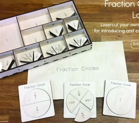 Montessori Fraction Circles - ABBA Emporium