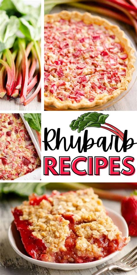 Rhubarb Recipes