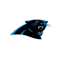 Carolina Panthers Logo, NFL, Blue, Emblem, Panther PNG