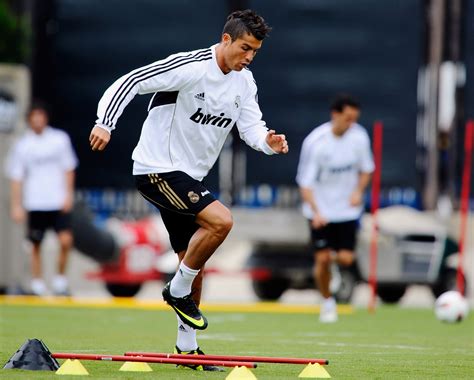 Cristiano Ronaldo, Real Madrid training session in L.A. (Getty Images)