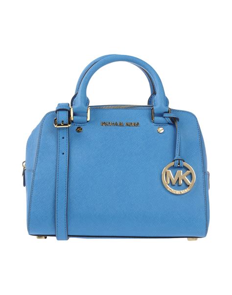 Michael Kors Royal Blue Purse | semashow.com