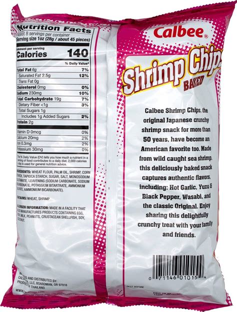 Calbee Shrimp Chips — Snackathon Foods