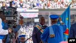 Congo's President Tshisekedi Sworn Into Office After Disputed Reelection