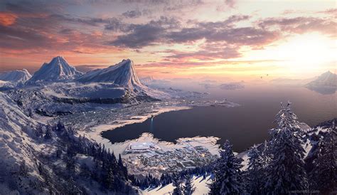 25 Mind-Blowing Matte Painting Examples for your inspiration