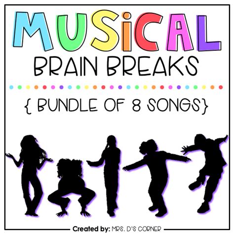 Musical Brain Breaks | Bundle of 8 Songs – mrsdsshop