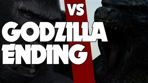 GODZILLA ENDING! | KING KONG VS GODZILLA - YouTube