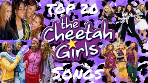 TOP 20 BEST CHEETAH GIRLS SONGS!!! | MUSIC COUNTDOWN (EPISODE 1) - YouTube