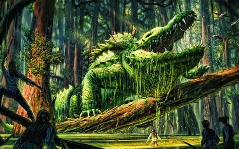 Download imagens crocodilo, monstro, pessoas, a fada da floresta ...