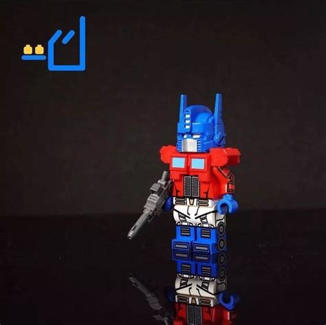 **Exclusive**Minifigs Factory Custom Optimus Prime Lego Minifigure, 1 ...