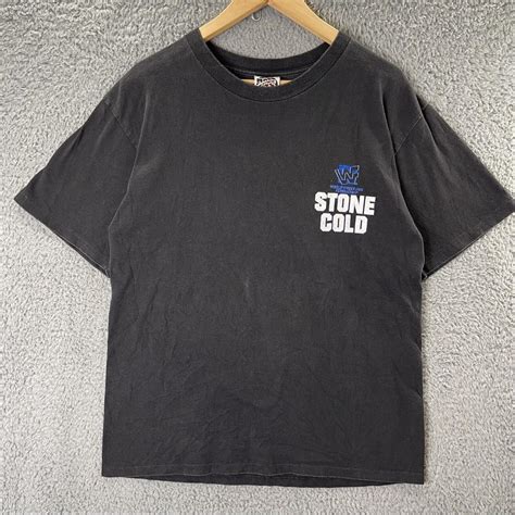 Vintage Stone Cold Steve Austin Shirt Mens Large... - Depop