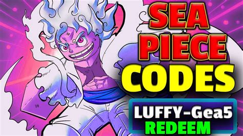 ALL NEW WORKING CODES FOR SEA PIECE IN 2022! SEA PIECE CODES September - YouTube