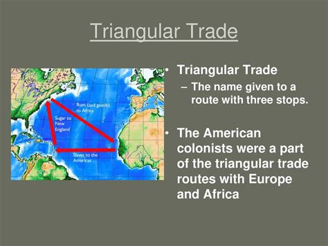 Triangular Trade and the Navigation Acts - ppt download