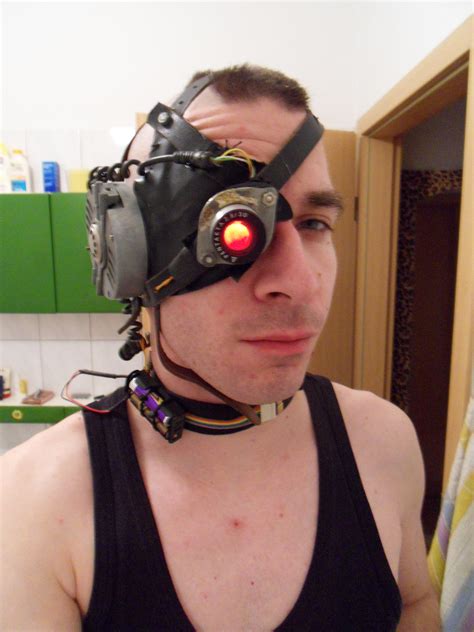 Cyborg Costume Head 1 by DIY-Punk on DeviantArt