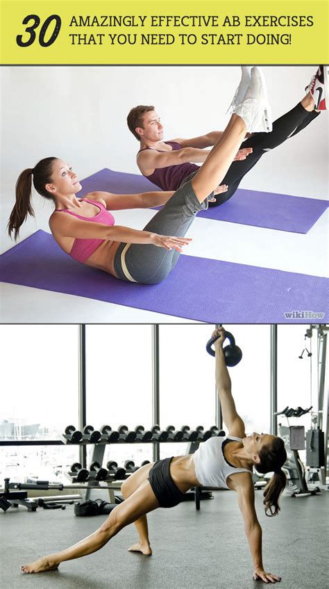 Want Abs? Try These 30 Amazingly Effective Ab Exercises! - TrimmedandToned