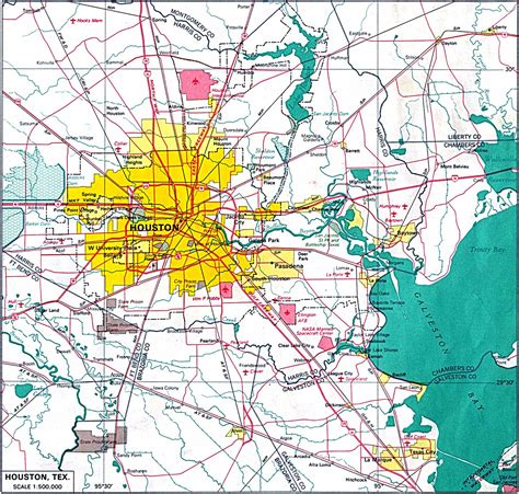 Large Houston Maps for Free Download and Print | High-Resolution and Detailed Maps