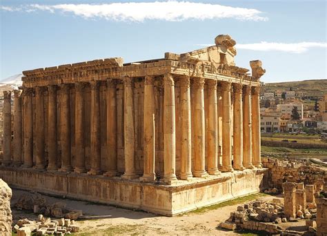 Temples of Baalbek - Lebanese Americans