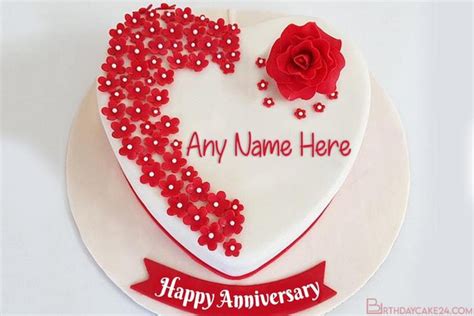 Happy 2nd Marriage Anniversary Cake