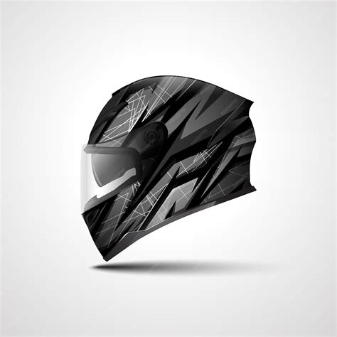 Premium Vector | Racing sport helmet wrap decal and vinyl sticker ...