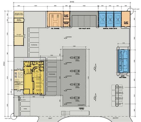 Architectural floor plans, Site layout plan, Train station architecture