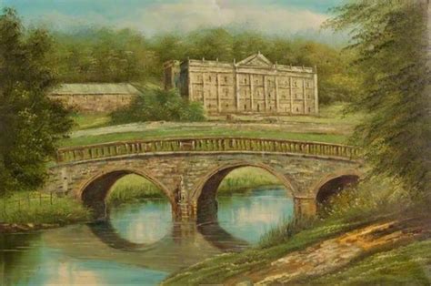 Pemberley in Spring | Chatsworth, Art uk, Chatsworth house