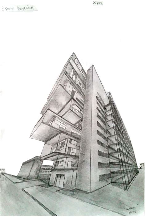 3rd Point Perspective - Drawing Skill