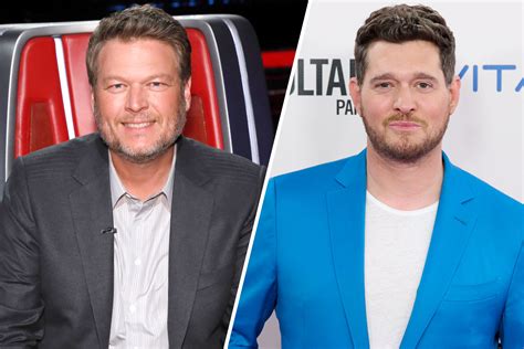 Blake Shelton and Michael Bublé Performed Their Song 'Home'—And Sounded ...