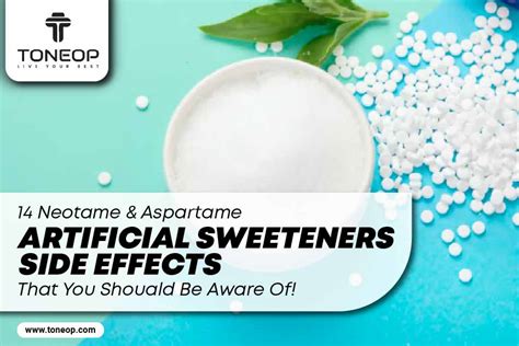 Neotame & Aspartame Artificial Sweetener Side Effects | ToneOp