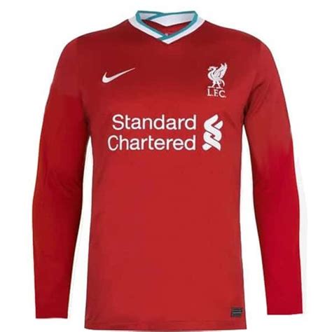 Liverpool Long Sleeve Home Jersey - Jerseygramm