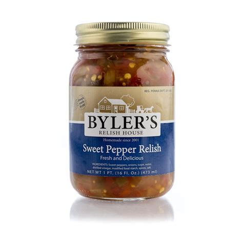 Sweet Pepper Relish 12/16oz