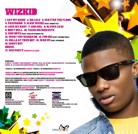 DOWNLOAD FULL ALBUM: Wizkid – Superstar ~ NoBeCrime.Com