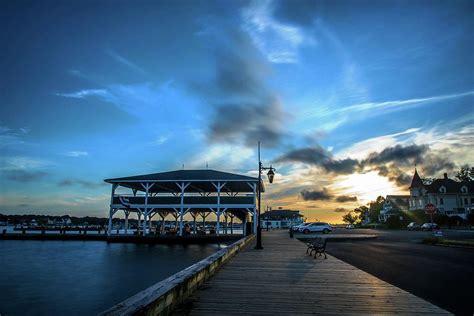 Island Heights Boardwalk Photograph by Bob Cuthbert | Fine Art America