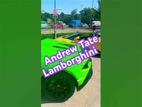 Andrew Tate, Lamborghini - YouTube