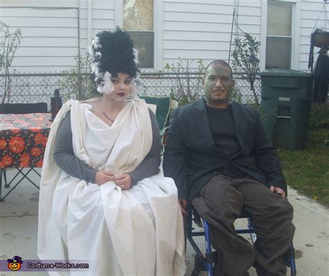 Frankenstein and his Bride homemade Halloween costume | Original DIY ...