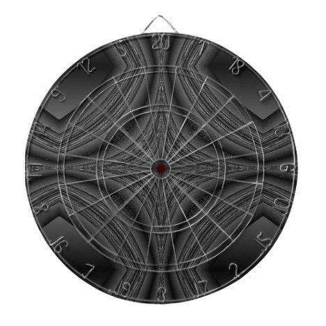 Grey abstract diamond dart board | Dart board, Abstract, Dartboards