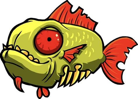 Zombie fish tank|zombie fish game iPad png by shark123123 on DeviantArt