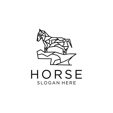 Horse logo design inspiration Vector Design Template 17202307 Vector Art at Vecteezy