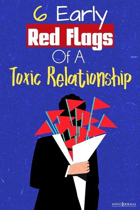 6 Early Red Flags Of A Toxic Relationship 🚩⚠️ in 2024 | Toxic ...