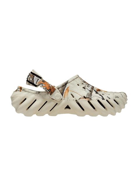 Crocs™ Realtree X Echo Clog 'edge Camo - Bone' in Natural for Men | Lyst