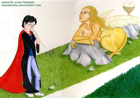 The Hedge Maze Sphinx by nasubionna on DeviantArt