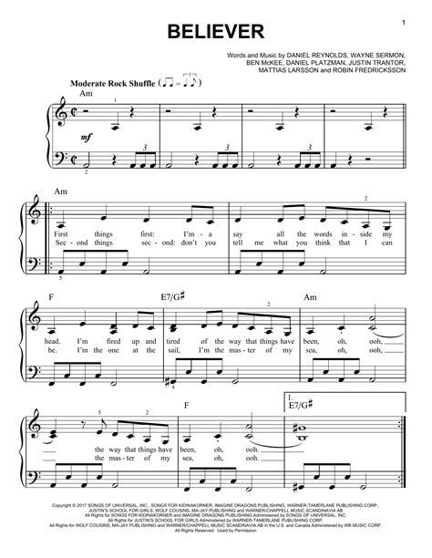 Trumpet Sheet Music, Clarinet Sheet Music, Easy Piano Sheet Music ...