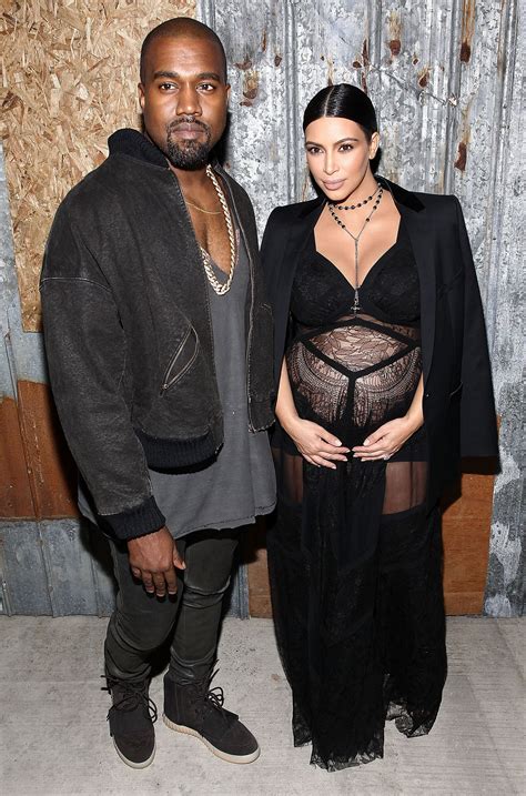 Kim Kardashian and Kanye West Name Their Son Saint West | Glamour